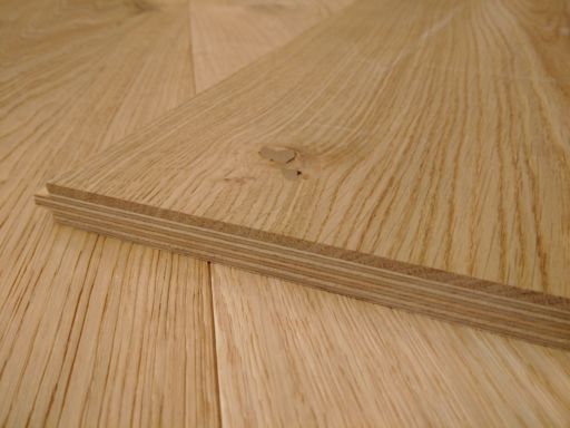 Tradition Engineered Grande Oak Flooring, Natural, Oiled, 242x15x2350 mm Image 1