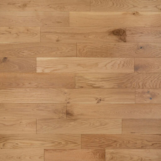Tradition Engineered Oak Flooring, Natural, Brushed & Matt Lacquered, RLx125x10mm Image 1