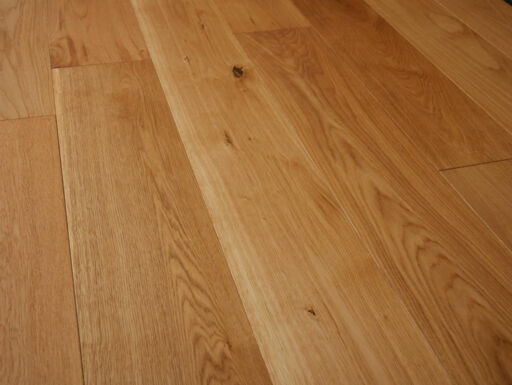 Tradition Engineered Oak Flooring, Natural, Brushed, Oiled, 190x14xRL mm Image 1