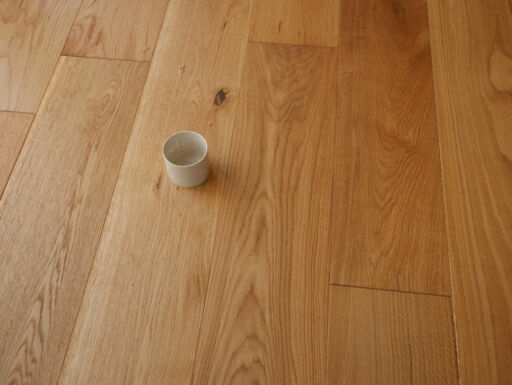 Tradition Engineered Oak Flooring, Natural, Brushed, Oiled, 190x14xRL mm Image 3