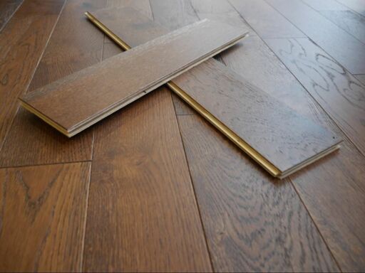 Tradition Engineered Oak Flooring, Sunrise Golden, Rustic, Brushed & Matt Lacquered, RLx125x14mm Image 1