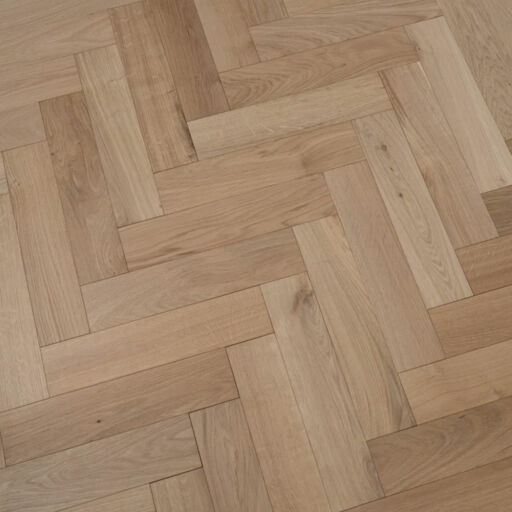 Tradition Engineered Oak Herringbone Flooring, Natural, Unfinished, 90x18x400mm Image 3