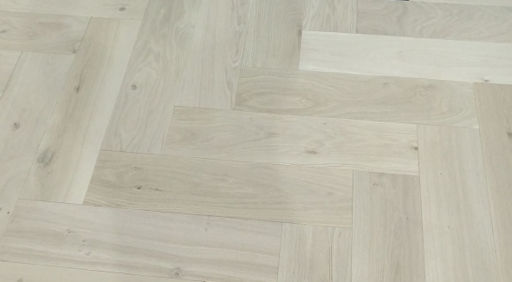 Tradition Engineered Oak Parquet Flooring, Herringbone, Classic, Unfinished, 150x3x600 mm Image 3