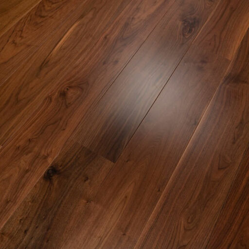 Tradition Engineered Walnut Flooring, Rustic, UV Oiled, 190x20x1860mm Image 2