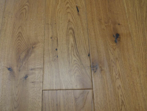 Tradition Golden Engineered Oak Flooring, Natural, Handscraped, Lacquered, 190x14x1800mm Image 2