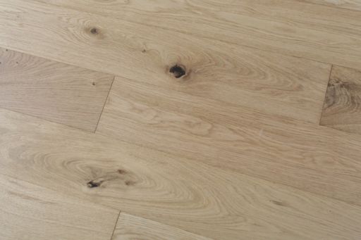 Tradition Oak Engineered Flooring, Natural, Brushed Lacquered, 1200x10x127 mm Image 1
