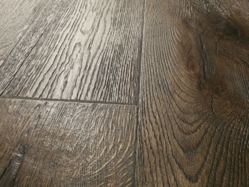 Tradition Reaction Grey Putnam Engineered Oak Parquet Flooring, Natural, Antique Distressed, 190x15x1900mm Image 3