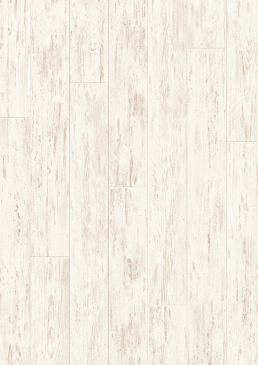 QuickStep PERSPECTIVE White Brushed Pine Planks 4v-groove Laminate Flooring 9.5 mm Image 2