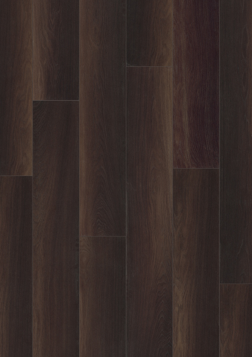 QuickStep Perspective Wide Fumed Oak Dark Planks 4v-groove Laminate Flooring 9.5 mm Image 1