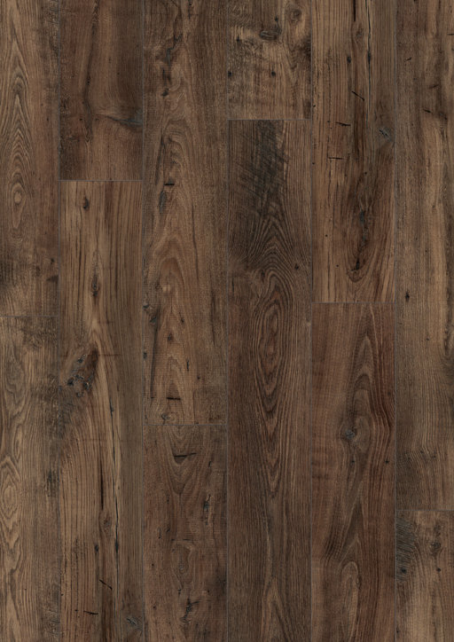QuickStep Perspective Wide Reclaimed Chestnut Brown Planks 4v-groove Laminate Flooring 9.5 mm Image 2