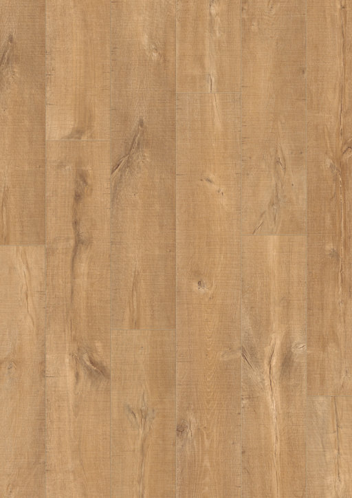 QuickStep Perspective Wide Oak Planks With Saw Cuts Nature 4v-groove Laminate Flooring 9.5 mm Image 2