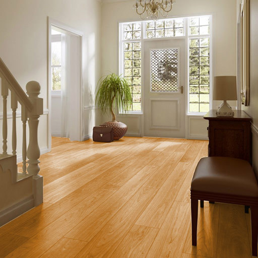 QuickStep PERSPECTIVE Natural Varnished Cherry Planks 2v-groove Laminate Flooring 9.5 mm Image 2