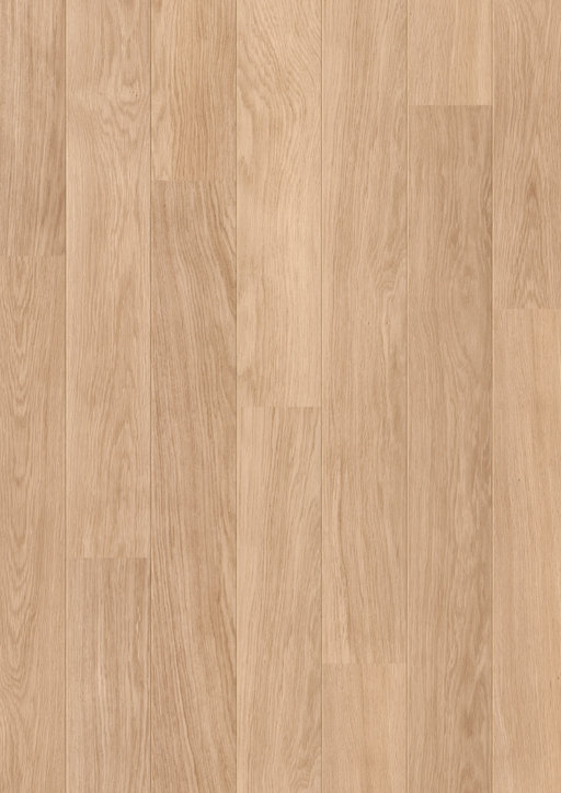 QuickStep PERSPECTIVE White Varnished Oak Planks 2v-groove Laminate Flooring 9.5 mm Image 2