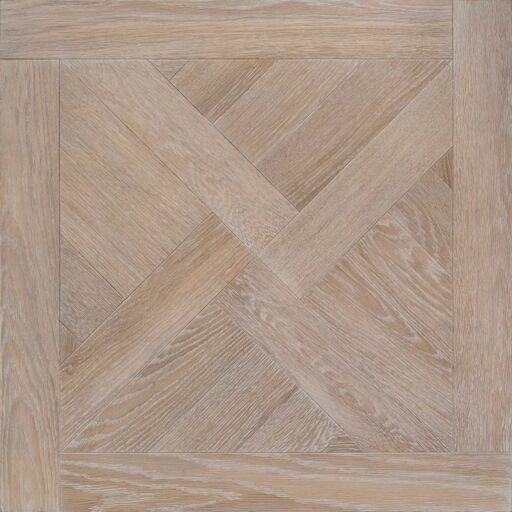 V4 Baroque Belvedere Engineered White Sheen Oak Flooring, Brushed, Rustic, Oiled, 600x16x600 mm Image 1