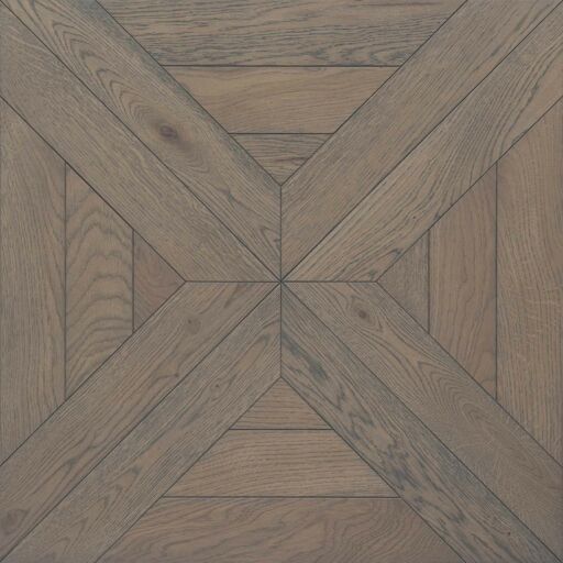 V4 Baroque Chatsworth Engineered Cobalt Oak Flooring, Rustic, Brushed & Oiled, 600x16x600 mm Image 1