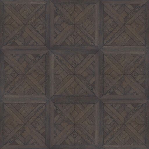 V4 Baroque Kensington Engineered Charcoal Oak Flooring, Brushed, Rustic, Oiled, 600x16x600 mm Image 2