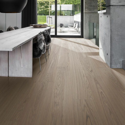V4 Bjelin, Earth Grey Oak Engineered Flooring, Natural, Stained, Brushed & UV Lacquered, 206x11.3x2200mm Image 2