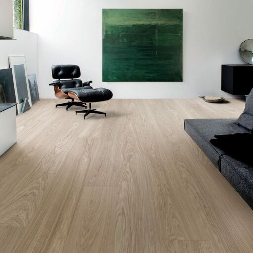 V4 Bjelin, Misty White Oak Engineered Flooring, Natural, Stained, Brushed & UV Lacquered, 206x11.3x2200mm Image 2