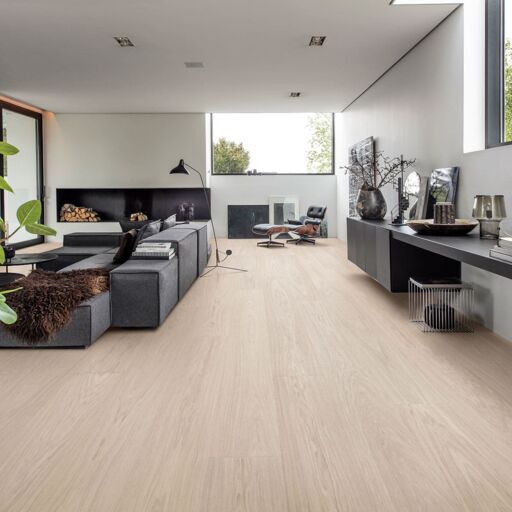 V4 Bjelin, Powder White Oak Engineered Flooring, Natural, Stained, Brushed & UV Lacquered, 206x11.3x2200mm Image 2