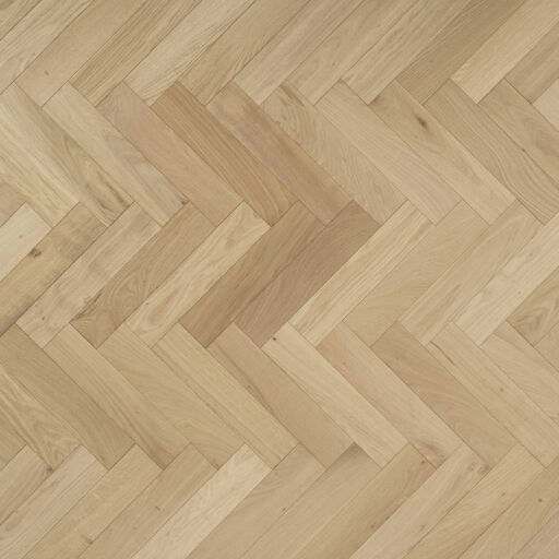 V4 Deco Parquet, Shore Drift Oak Engineered Flooring, Rustic, Brushed & Invisible Lacquered, 90x14x400mm Image 1