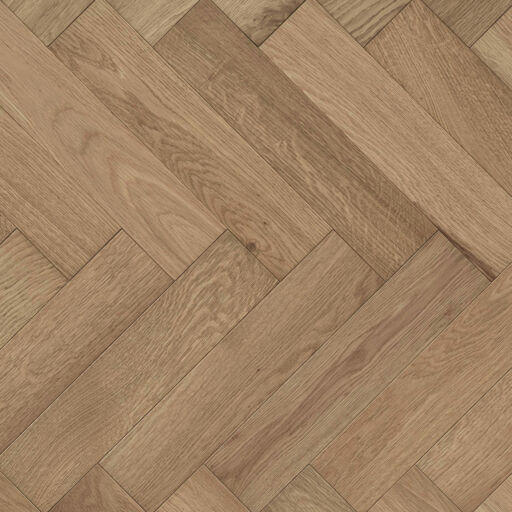 V4 Deco Parquet, Smoked White Oak Engineered Flooring, Rustic, Brushed & UV Oiled, 90x14x400mm Image 2