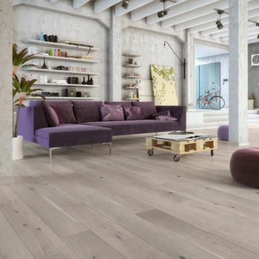 V4 Driftwood, Fjordic Shore Engineered Oak Flooring, Rustic, Stained, Brushed & Matt Lacquered, 180x14x2200mm Image 3