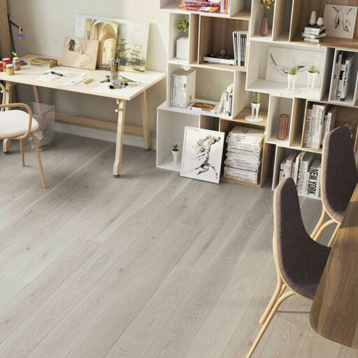 V4 Driftwood, Silver Sands Engineered Oak Flooring, Rustic, Stained, Brushed & Matt Lacquered, 180x14x2200mm Image 2