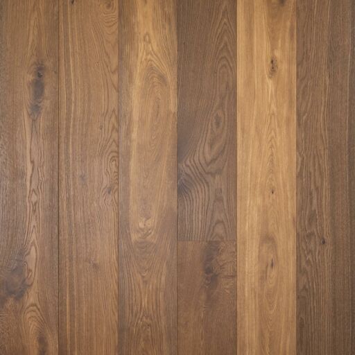 V4 Heritage, Aversley Engineered Oak Flooring, Smoked, Rustic, Brushed, UV Colour Oiled, 190x14x1900mm Image 1