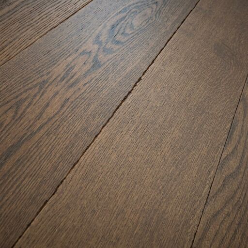 V4 Deco Plank, Tannery Brown Engineered Oak Flooring, Distressed & UV Colour Oiled, 190x14x1900mm Image 2