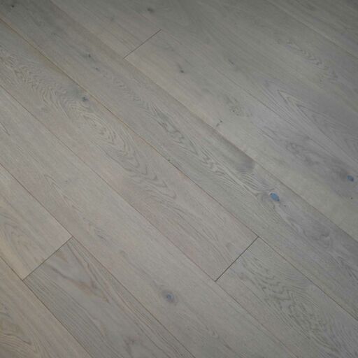 V4 Tundra Plank, Misty Grey Engineered Oak Flooring, Rustic, Brushed & UV Oiled, 190x14mm Image 4