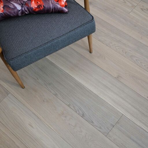 V4 Tundra Plank, Seashell Engineered Oak Flooring, Rustic, Brushed & UV Oiled, 190x14mm Image 6