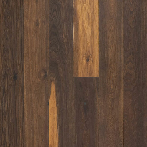 V4 Tundra Plank, Smoked Oak Engineered Flooring, Rustic, Brushed & UV Oiled, 190x14mm Image 1