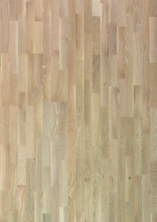 QuickStep Villa Whitewashed Oak Engineered 3-Strip Flooring, Matt Lacquered, 190x3x14 mm Image 2