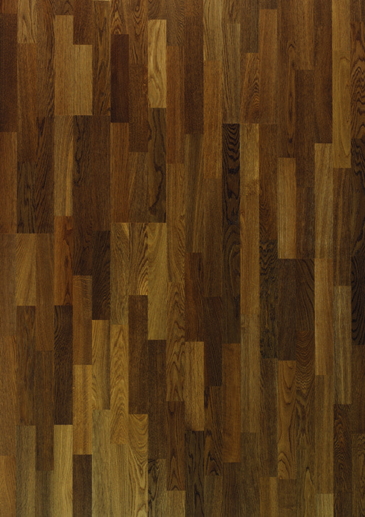 QuickStep Villa Havana Smoked Oak Engineered 3-Strip Flooring, Satin Lacquered, 190x3x14 mm Image 1