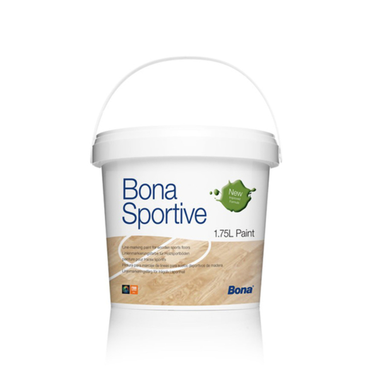 Bona Sportive Paint White 1.75L Image 1