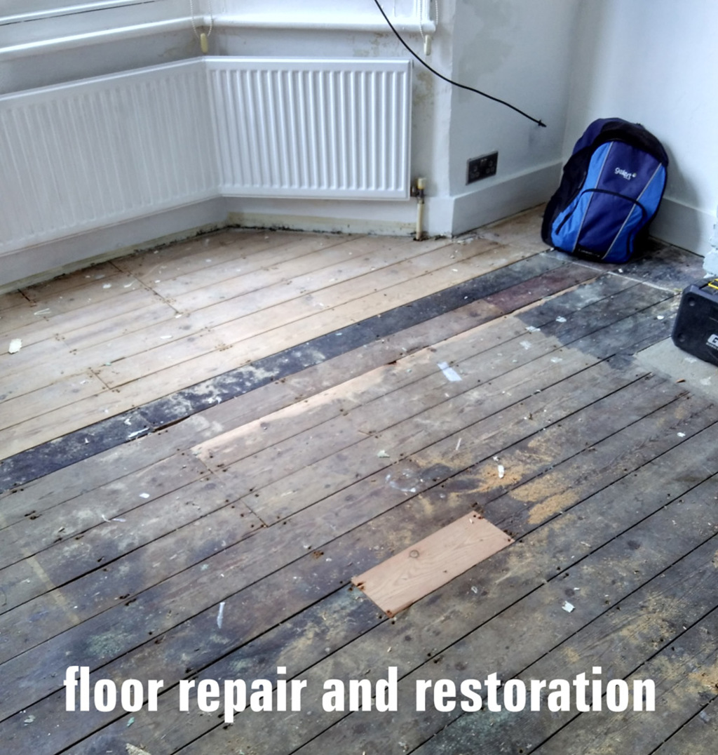 Floor repair and restoration