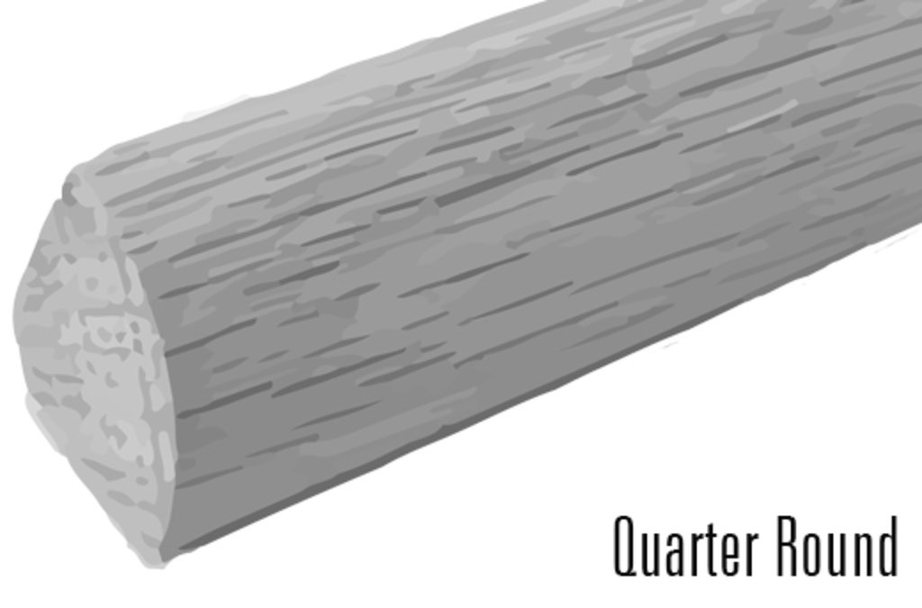 Quarter Round skirting board