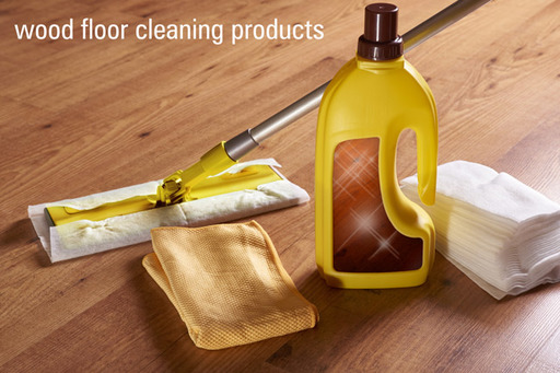 Wood floor cleaning products