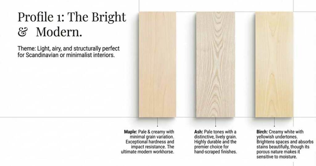 Bright modern flooring options