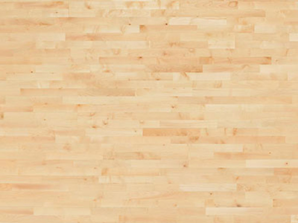 Maple wood flooring