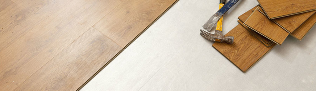 White flooring underlay