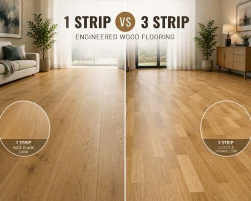 1 Strip vs 3 Strip Engineered Wood Flooring