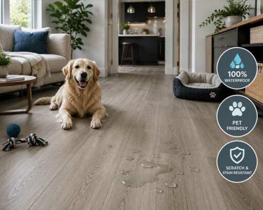 Waterproof and Pet-Friendly Solutions Dominating Home Trends in 2025