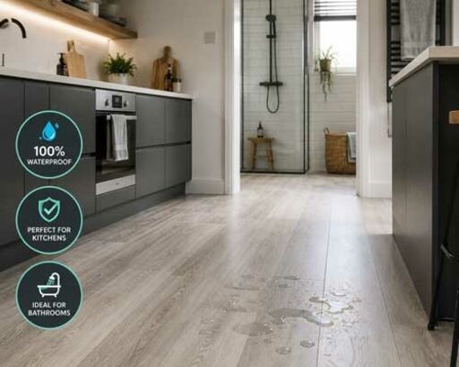 Vinyl Flooring: Next-Level Waterproof Solutions for Kitchens and Bathrooms