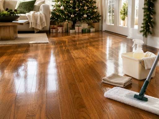 Holiday Cleaning Tips for Wooden Floors