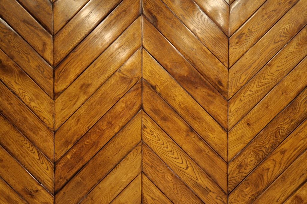 What is chevron flooring and how it is made?