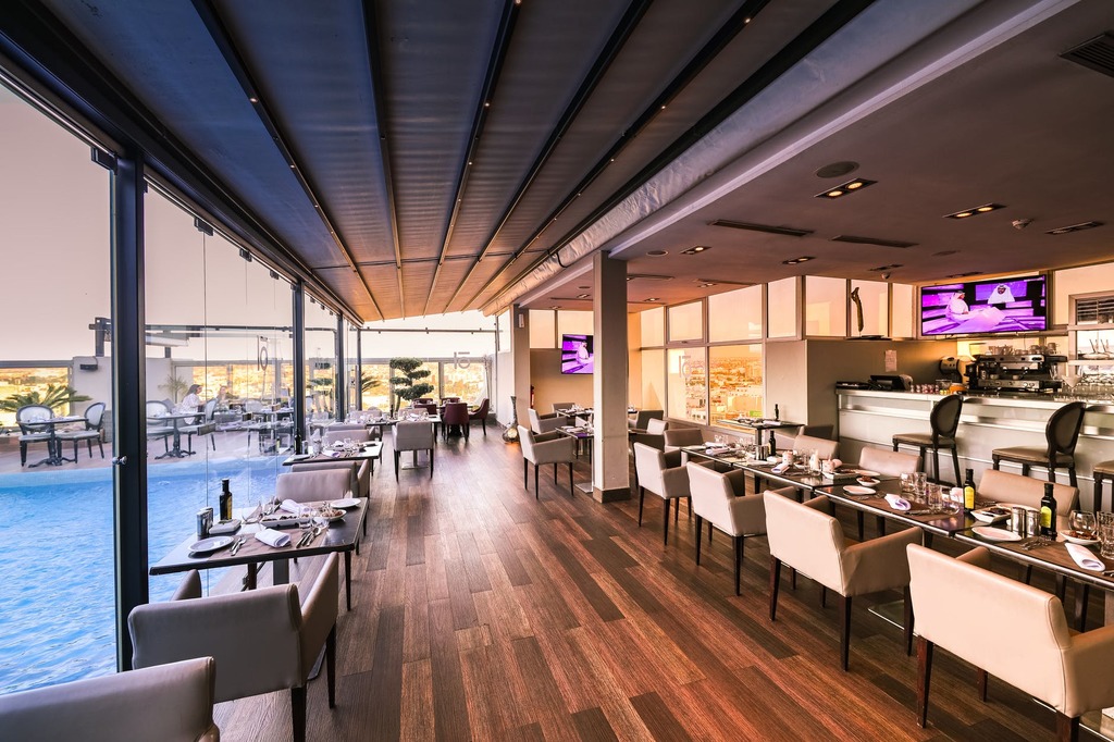 Wooden Flooring in a Restaurant