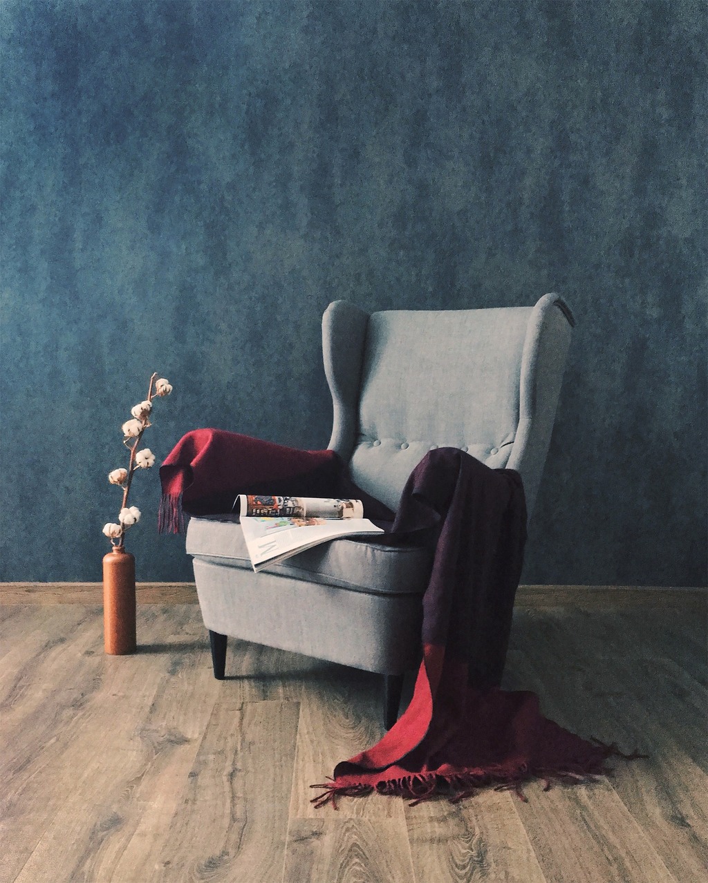 Wooden flooring winter