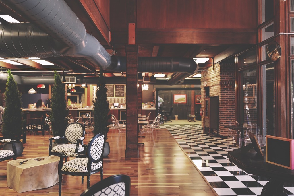 Modern Flooring In Restaurant | Flooring Centre Modern Flooring In Restaurant