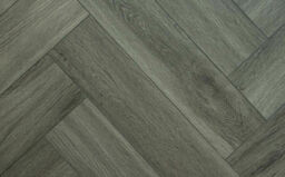 Chene Rigid Herringbone Dark Grey Oak Luxury Vinyl Flooring, 5mm